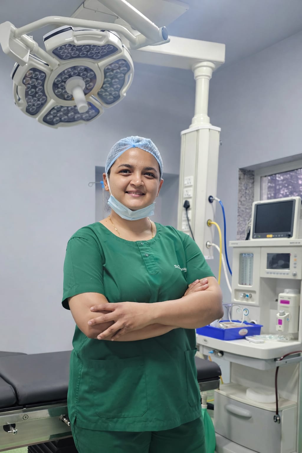 Dr. Tanmayee Abhay Thite in Operation Theatre